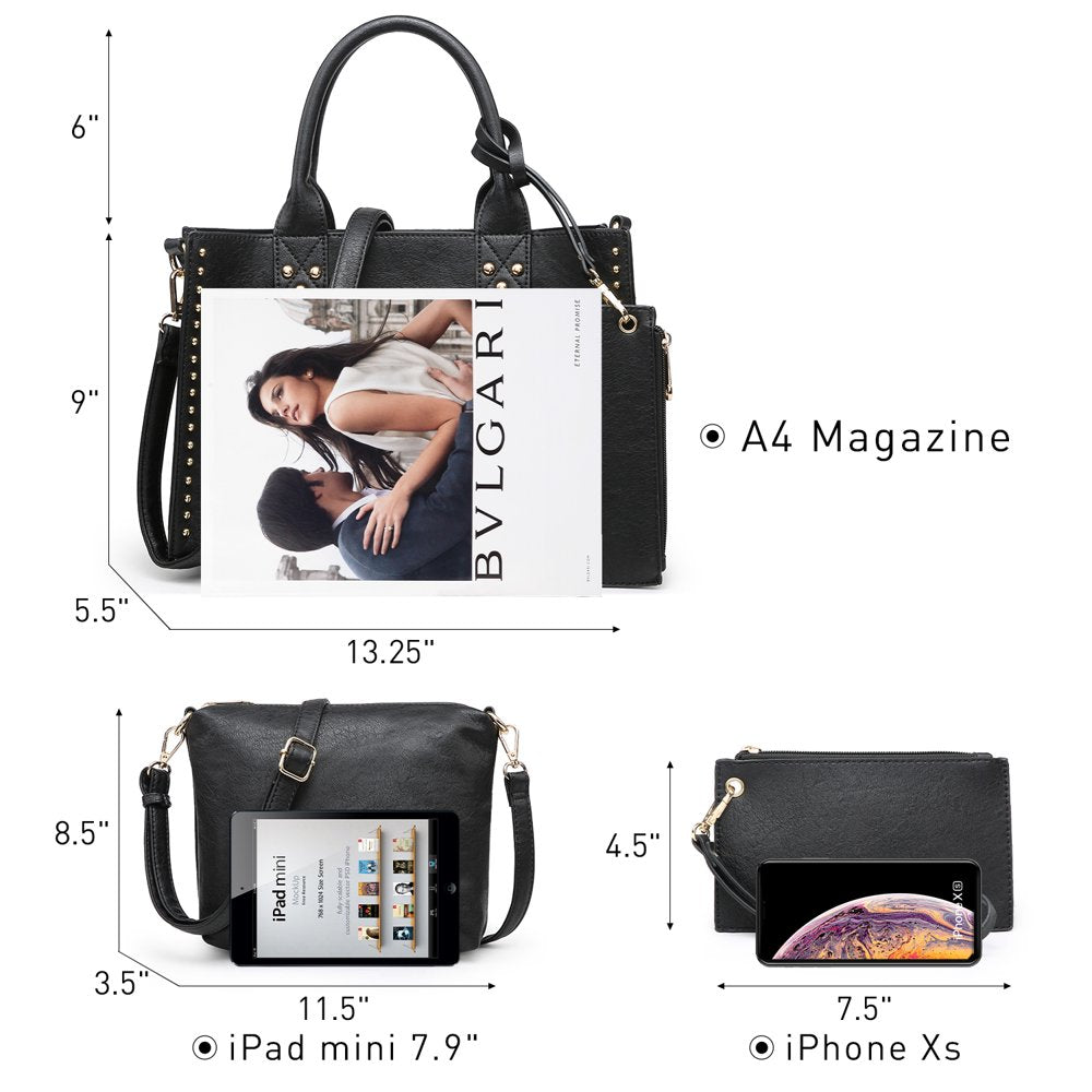 Women's 3Pcs Handbag - Moonlit Mall