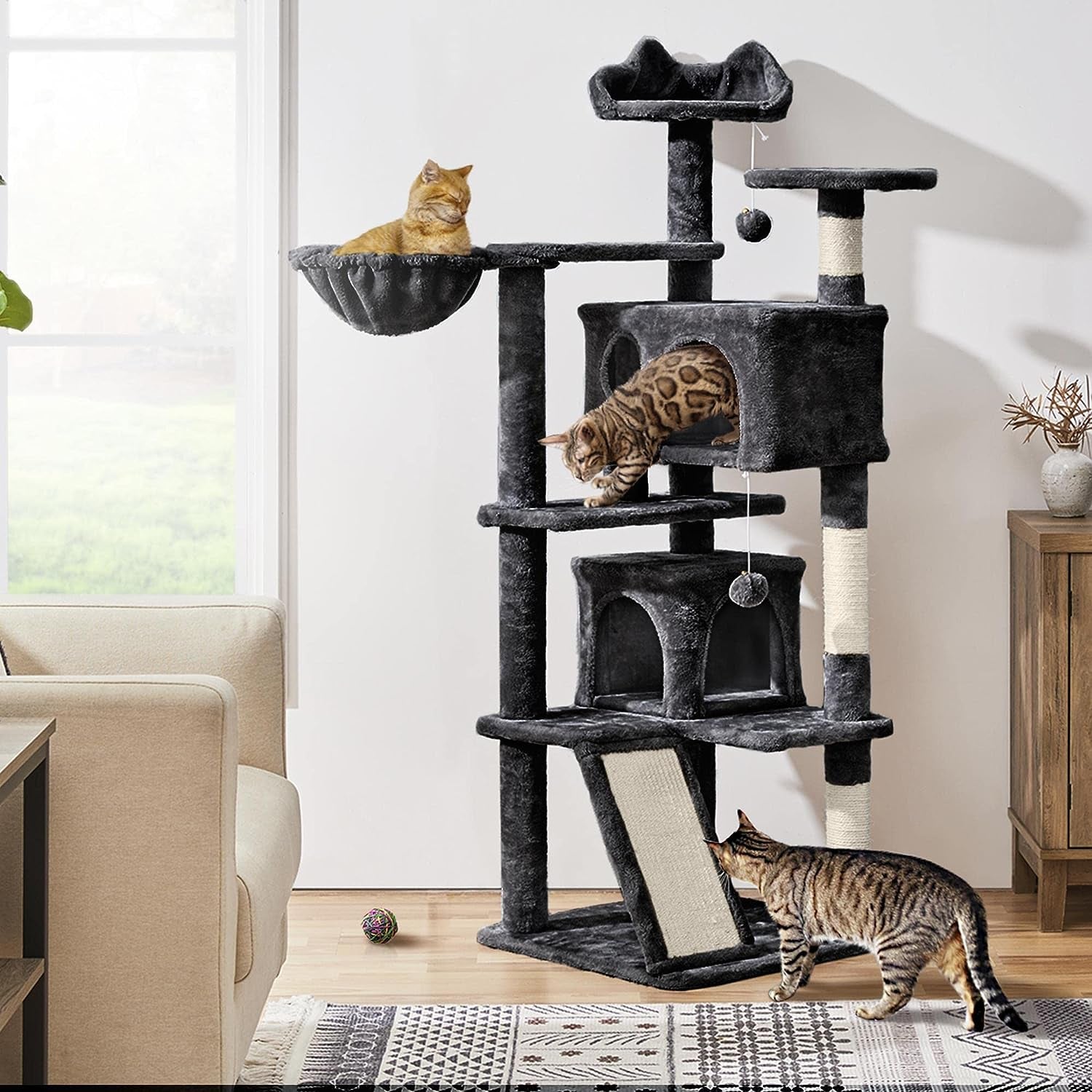 Multi-Level Cat Tree - Moonlit Mall